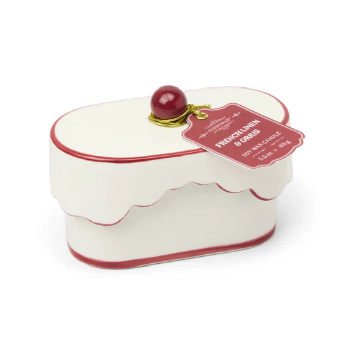 Bougie Porcelaine Lin & Iris