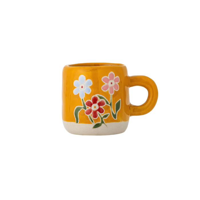 Tasse Fleurs Jaune