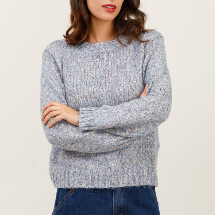 Pull Ciel Chiné