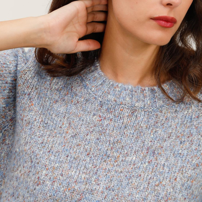 Pull Ciel Chiné