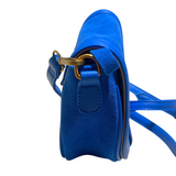 Sac Cuir Luna Bleu