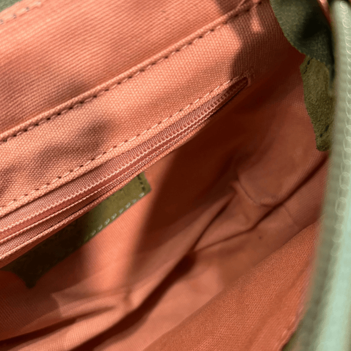 Sac Cuir Luna Vert