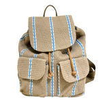 Sac à Dos Tissage Beige