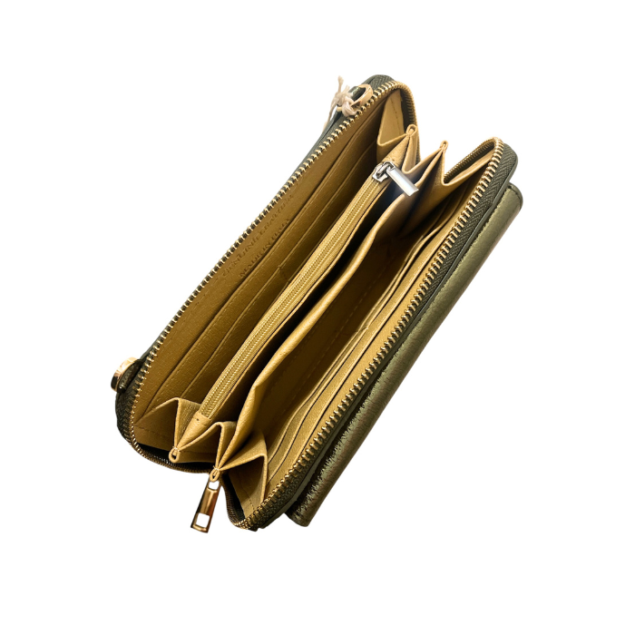 Sac Glitter Irisé Vert Olive