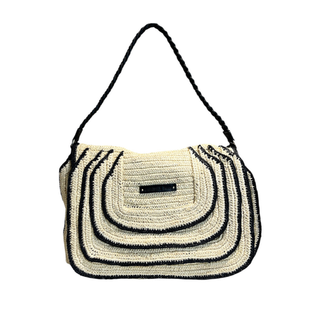 Sac tressé en rafia