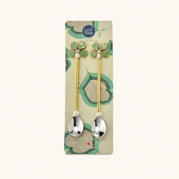 Set 2 Cuillères Trèfle