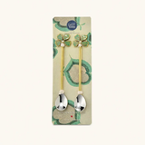 Set 2 Cuillères Trèfle