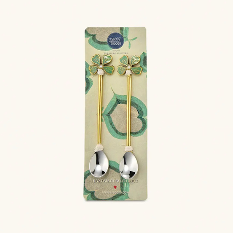 Set 2 Cuillères Trèfle