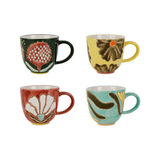 Set de 4 tasses Boho