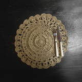 Sets de Table Raphia Crème