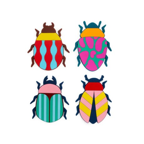 Sous-Verres Insectes