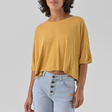 T-Shirt Amandine Safran