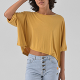 T-Shirt Amandine Safran
