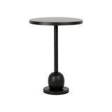 Black arty side table