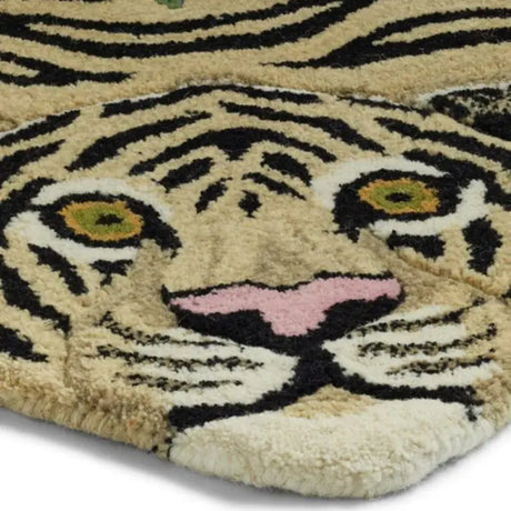 Large Tiger Floral Rug