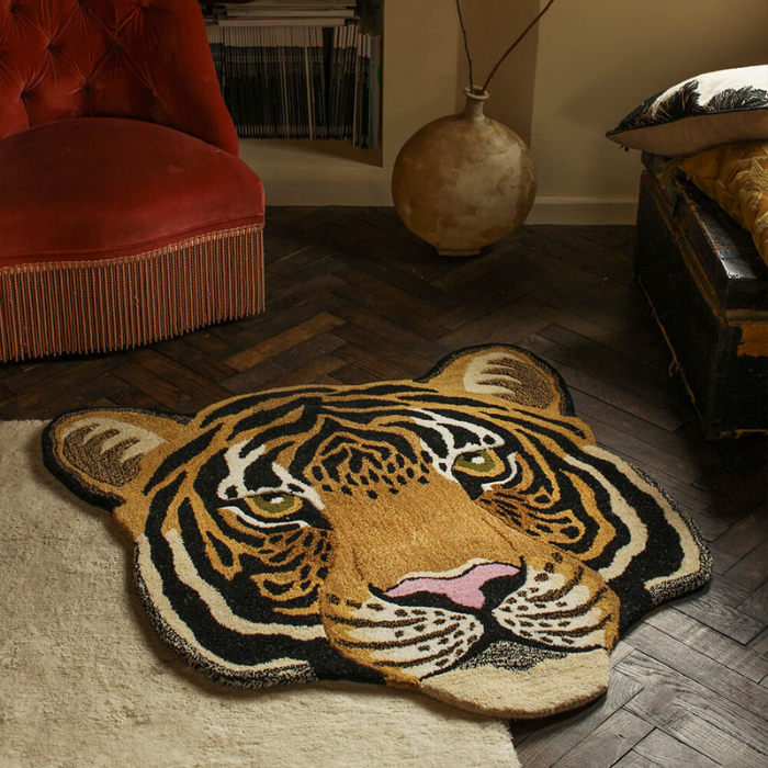 Tapis Tête de Tigre