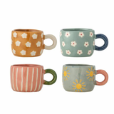 Tasse Nini Fleurs Bleu