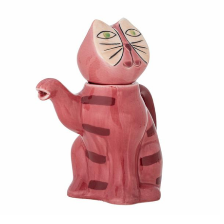Théière Chat Rose