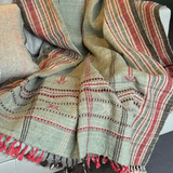 Tissage Amande & Rouge