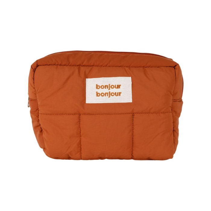 Trousse de Toilette Bonjour Terracotta