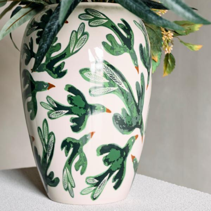 Vase Bird Liva Vert