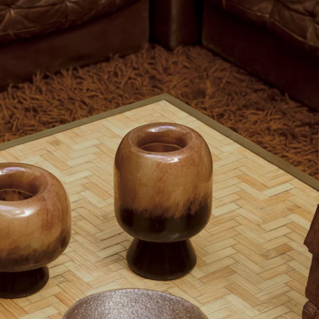 Vase Luc Marron
