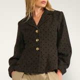 Veste Amia Chocolat