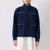 Veste Denim Brodée