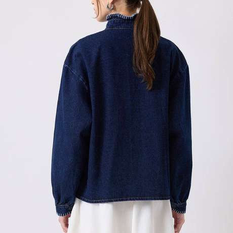 Veste Denim Brodée