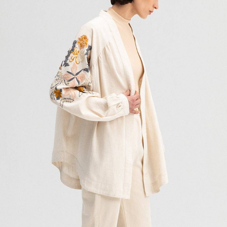 Veste Kimono Ecru