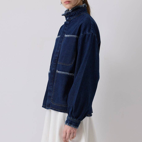 Veste Denim Brodée