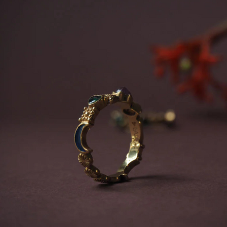 Bague Element Serpentine
