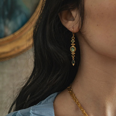 Boucles Ondine Tourmaline