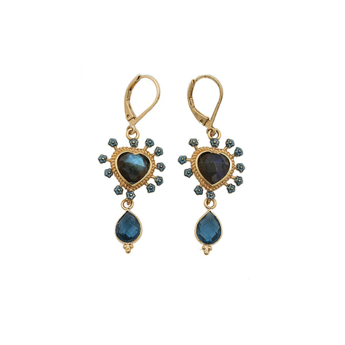 Boucles Exvoto Labradorite