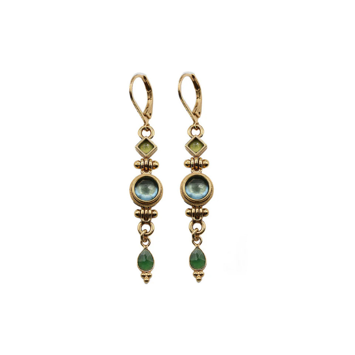 Boucles Ondine Tourmaline