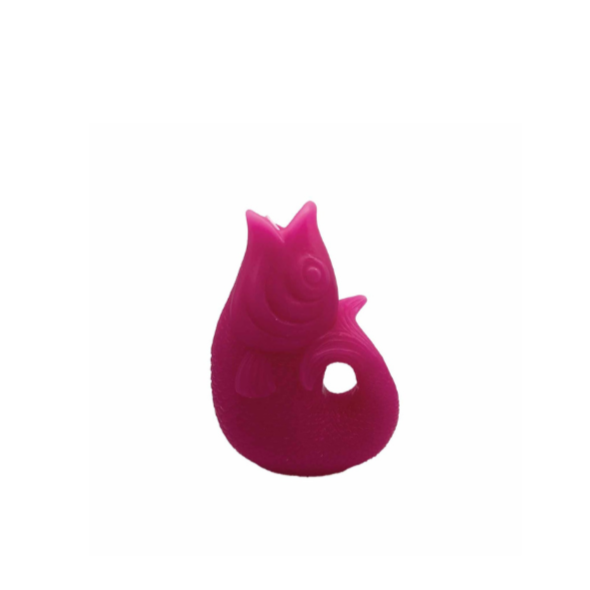 Bougie poisson fushia