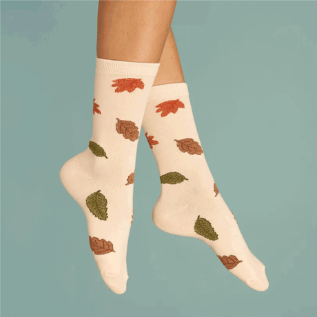 Chaussettes feuilles d'automne