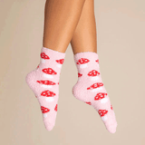 Chaussettes moumoute champignon