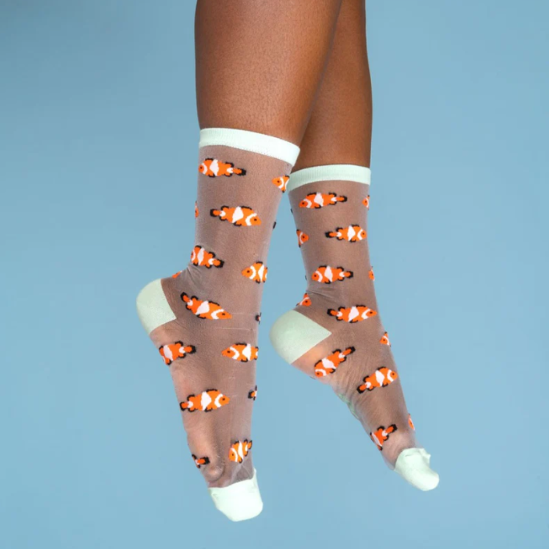 Daisy Transparent Socks