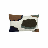 Coussin nuage bleu