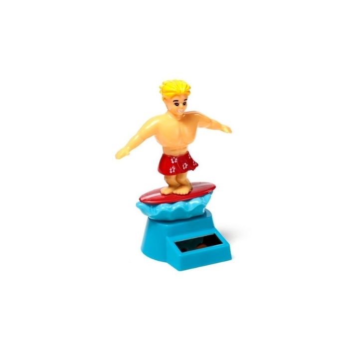 Figurine solaire surfer