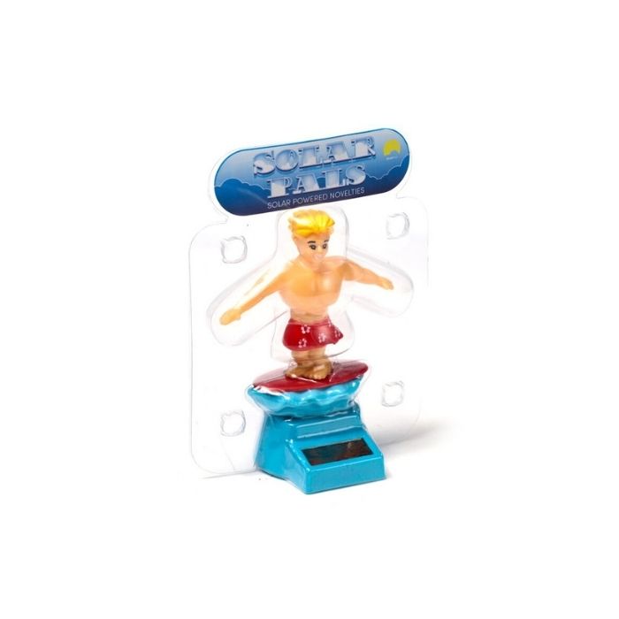 Figurine solaire surfer