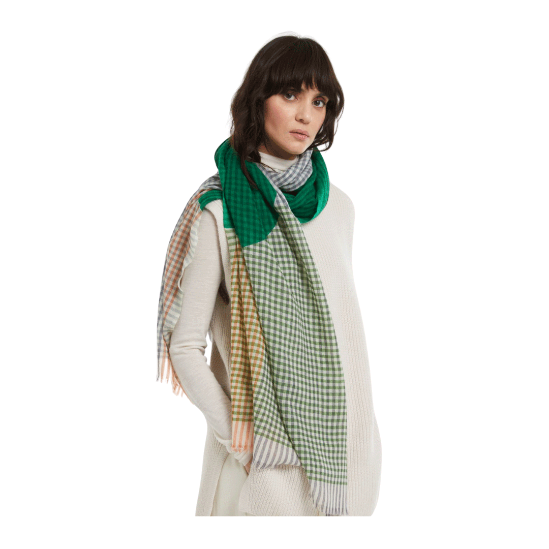 Foulard Cosmic Vert