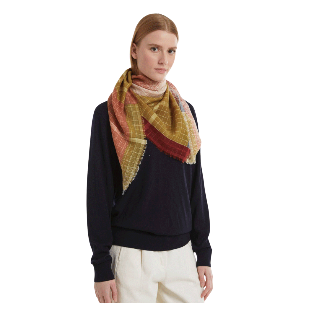 Foulard Astral Ocre