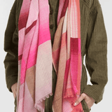 Foulard Optique Rose