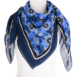 Foulard carré brume