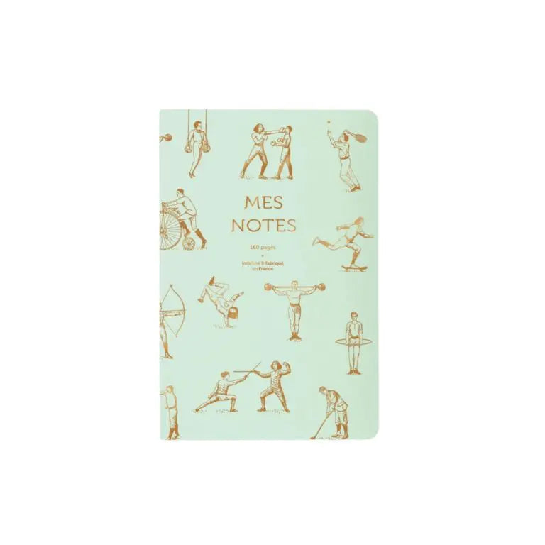 Sports Square Back Notebook