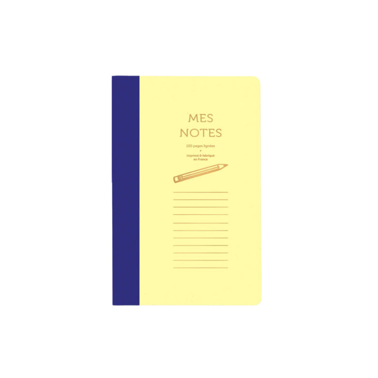 Bi-taste Blue Yellow Notebook