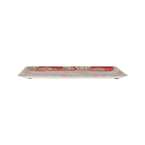 Plateau Floral Rouge