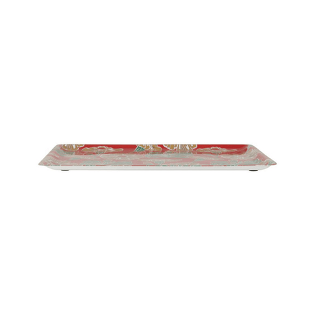 Plateau Floral Rouge